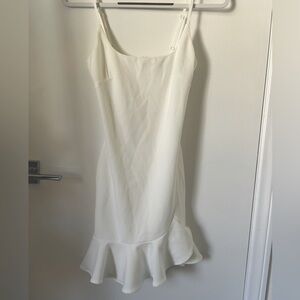 Hello Molly white mini dress